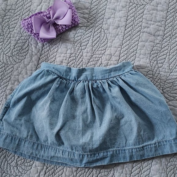 Cat & Jack Other - Girls Denim Skort by Cat & Jack, Size 4